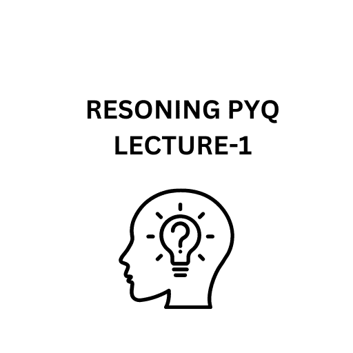 RESONING PYQ LECTURE-1